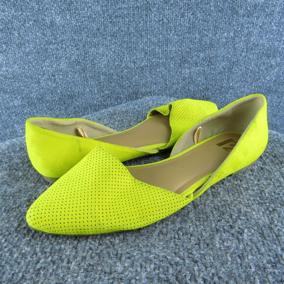 R2 Women's Felicia Flat Yellow Textile Size 7M‎ Gently Used 2025 - Picture 1 of 6